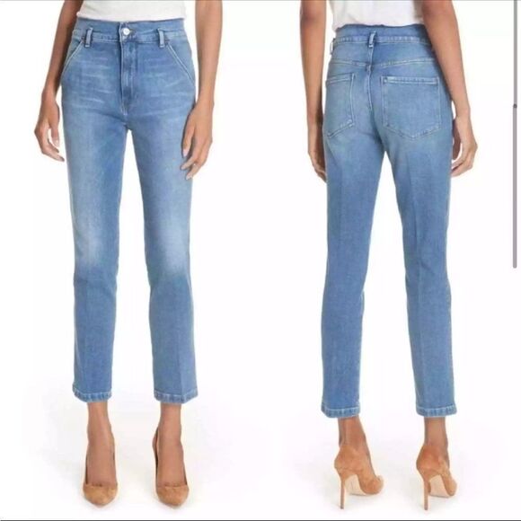 Frame Le Slender Straight Leg Jean in Thistle Sz 28 - Picture 10 of 12